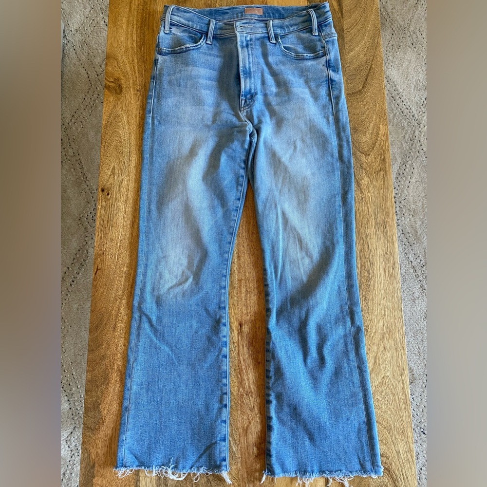 Mother hustler fray jeans 29